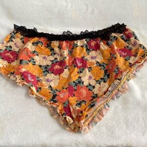 Free People Golden Slumber Shorts Floral Print Size XL​​